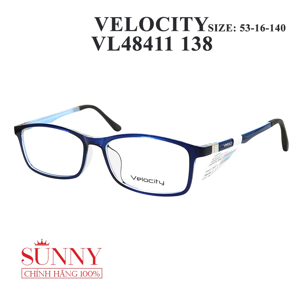 VL48411 - Gọng kính Velocity chính hãng, bảo hành toàn quốc