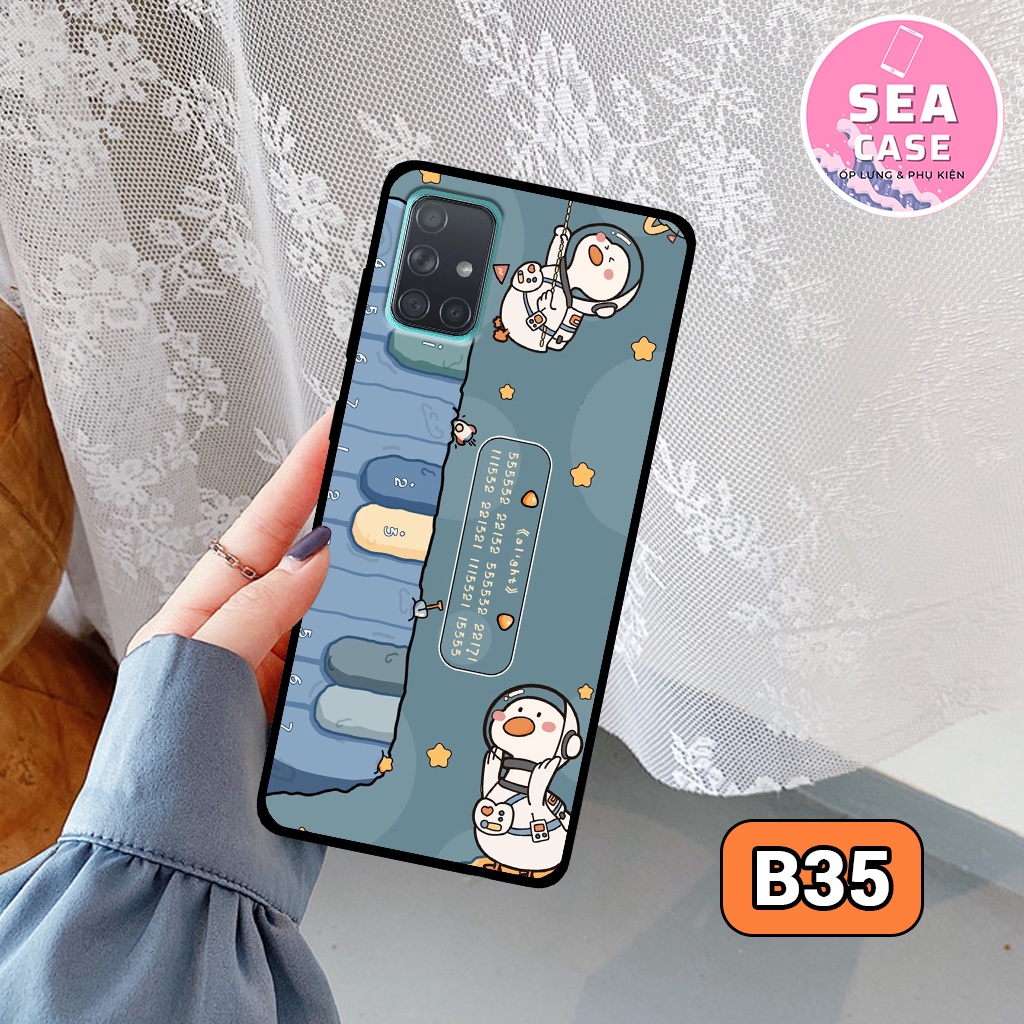 Ốp lưng Samsung A51/ A71/ M51 hình phi hành gia siêu hot,bền,đẹp – ốp nhựa chống trầy,chống va đập