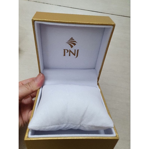 Hộp đựng trang sức vàng PNJ (1 hộp vòng tay + 1 hộp bông tai)