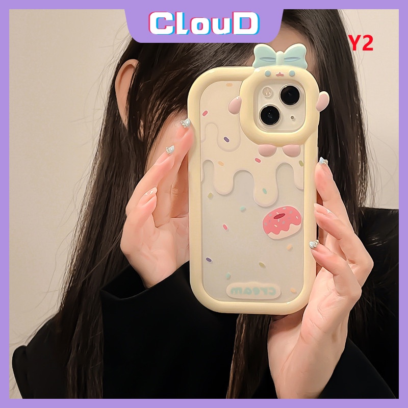 Ốp Điện Thoại Hình Cây Kem 3D Cho OPPO A17 15 3S 5S 12 7 95 74 76 96 53 54 1K 33 15S 54 57 9 5 16K 55 16 16E 92 36 16S 31 35 Reno 7Z 5 Tấm Bọc Bảo Vệ Đồ Dùng Cao Cấp Tiện Dụng