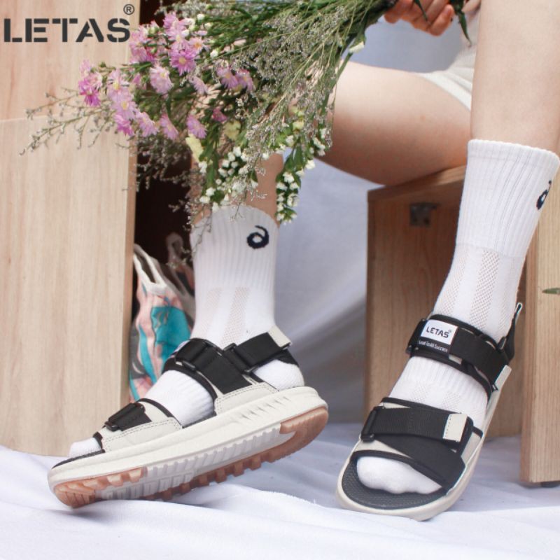 Sandal Unisex Letas D712 - Đen