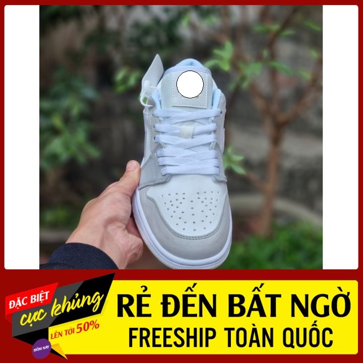 Giày thể thao cổ thấp nam nữ kèm box dây phụ tất đóng hộp cất tông bảo vệ