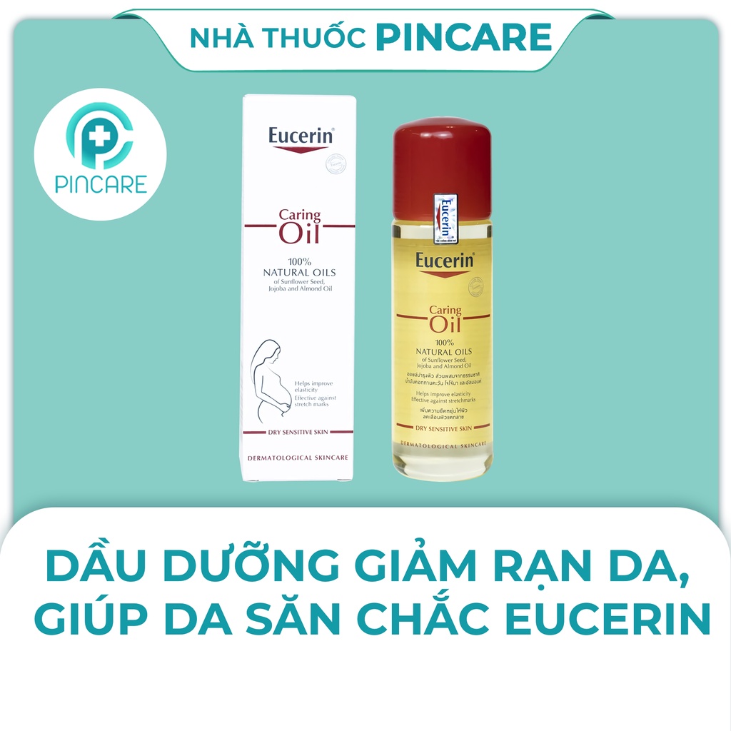 Dầu chống rạn da Eucerin Natural Caring Oil 125ml - Hàng chính hãng - Nhà thuốc PinCare