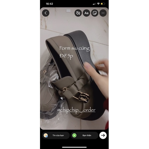 N22  CÓ VIDEO Giày búp bê oxford lolita da lì  đính  ghim đế bánh mì thấp cổ siu xinh cute CÓ ẢNH THẬT