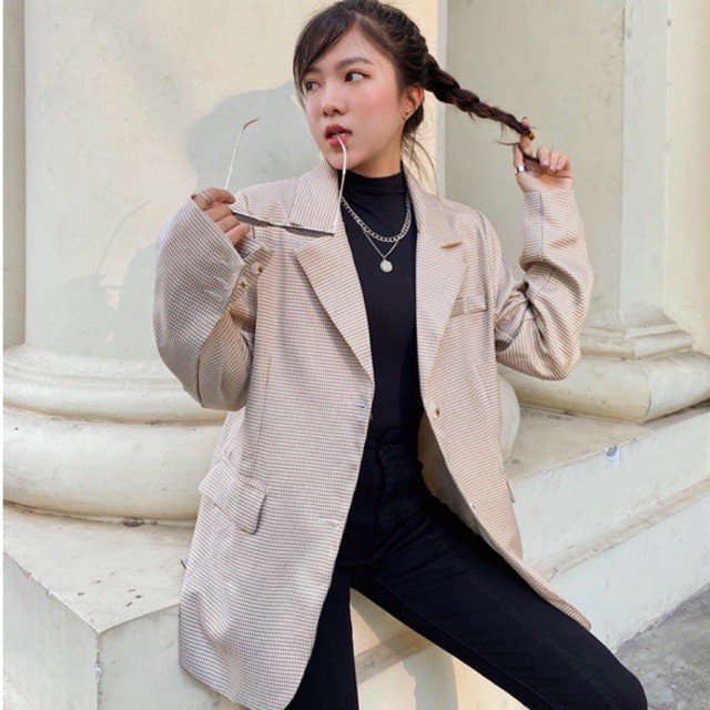 Casual Blazer (Áo khoác hoạ tiết) | BigBuy360 - bigbuy360.vn