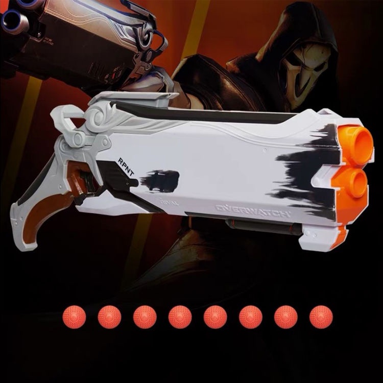 NERF Heat Đối thủ cạnh tranh chính hãng Overwatch Dòng tiên phong Death Hellfire Shotgun Soft