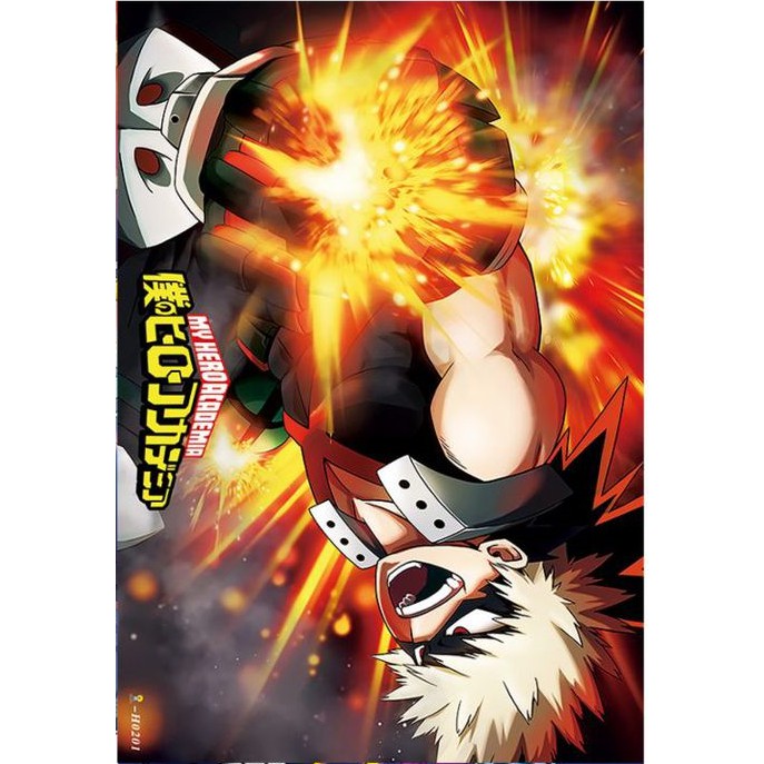 Set 8 tấm poster My Hero Academia Học Viện Anh Hùng kích thước A3 anime áp phích siêu đẹp
