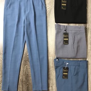 Quần baggy nữ, quần công sở mango lên form tôn dáng