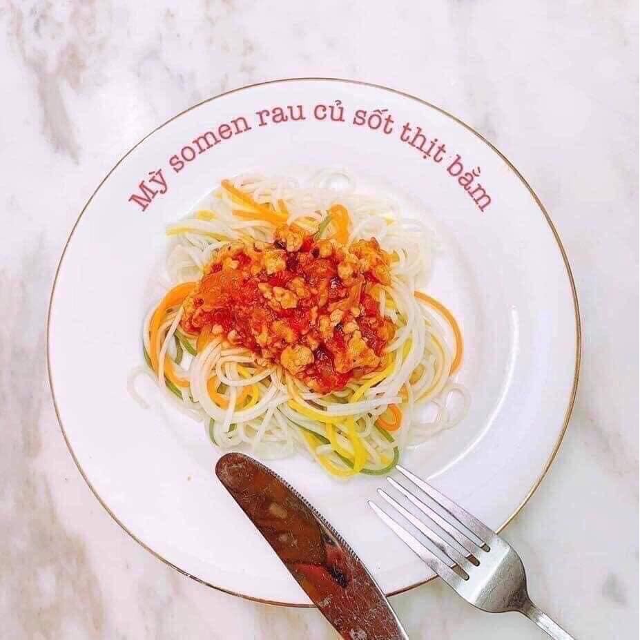 Mì Somen Ngũ Sắc Tôm Rau Củ 320g - Nội Địa Nhật