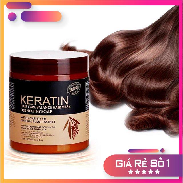 Kem Ủ Tóc KERATIN COLLAGEN BRAZIL NUT 1000ML