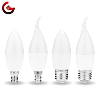 Bóng đèn led hình nến e14 e27 5w 7w 220v-240v