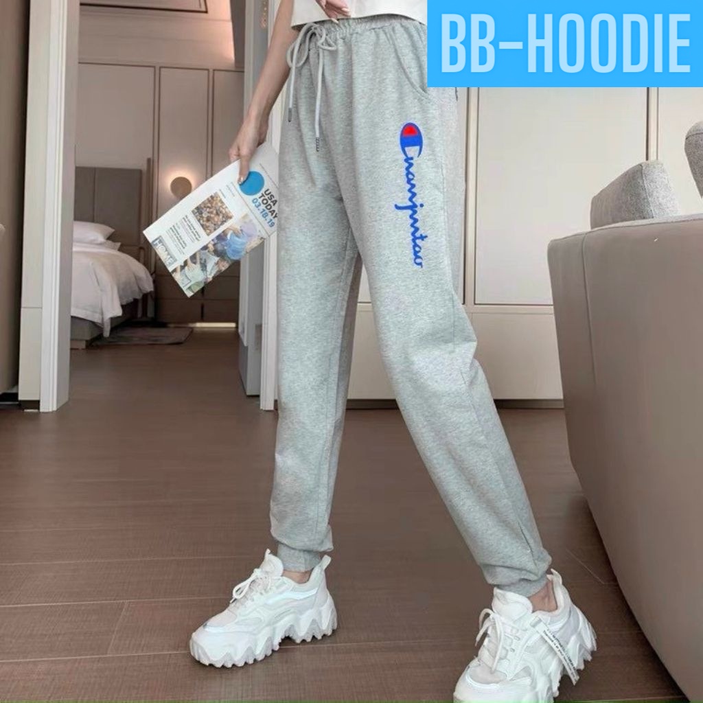 Quần Jogger Nam Nữ Cham Son Dọc Túi Đùi Basic Thun Poly Phong Cách Thể Dục Thể Thao Năng Động Cá Tính Unisex BB_Hoodie