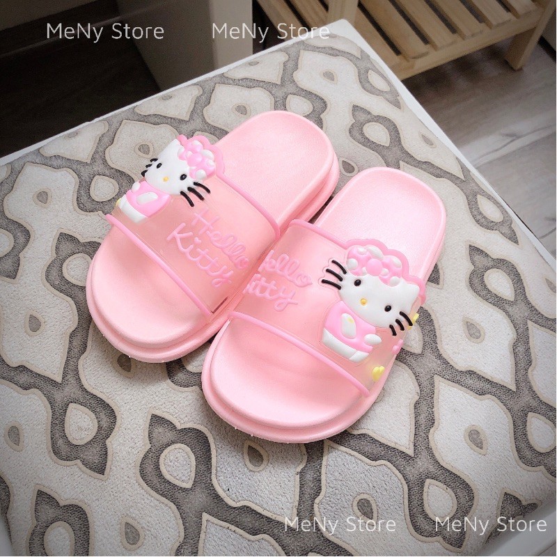 Dép lê Hello Kitty quai ngang đế mềm thời trang, dễ thương cho bé gái XNY-8839 (đặt tăng size)