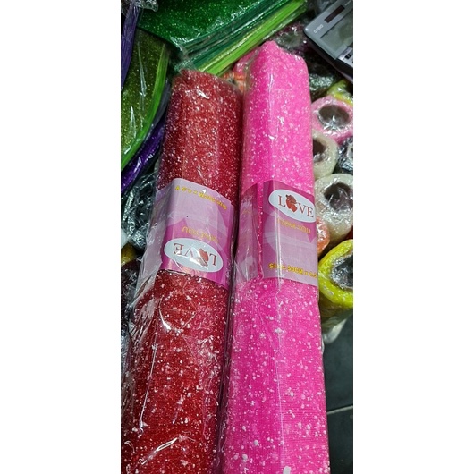 Lưới cuộn trang trí - bó hoa