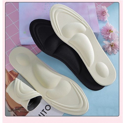 Lót giày thể thao 4D có gờ chống sốc giảm mỏi gang bàn chân, giúp massage khi mang giày – PK17