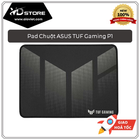 Miếng lót chuột, pad chuột ASUS TUF Gaming P1 - Hàng new box chính hãng (có hộp)