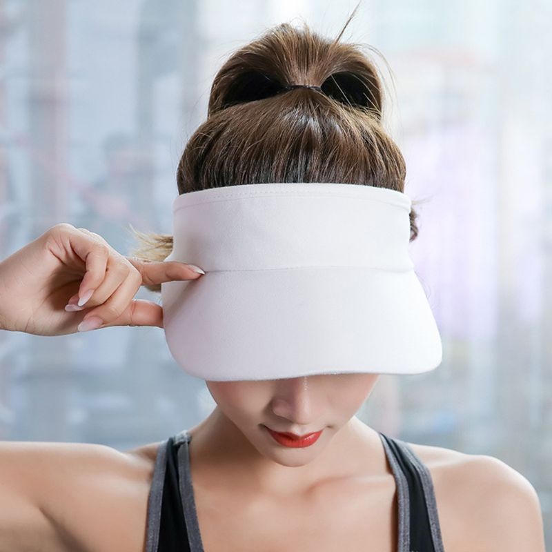 Mũ Lưỡi Trai Hở Chóp Màu Sắc Trơn Nhanh Khô Thời Trang Mùa Hè Cho Nam Và Nữ