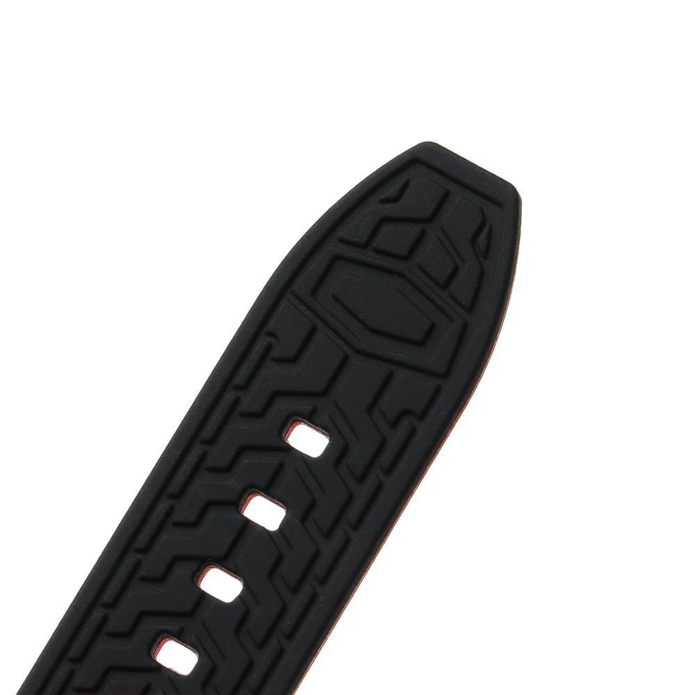 MYRONGVN Dây Đeo Đồng Hồ Thay Thế Bằng Silicone Mềm Nhiều Màu Sắc 20 22 24mm