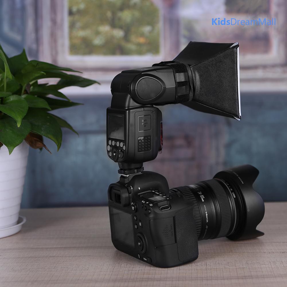 Hộp Tản Sáng Cho Đèn Flash Máy Ảnh Dslr 125x100mm