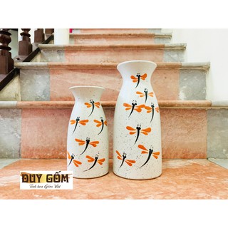 Bộ đôi lọ hoa Decor - Gốm sứ Bát Tràng
