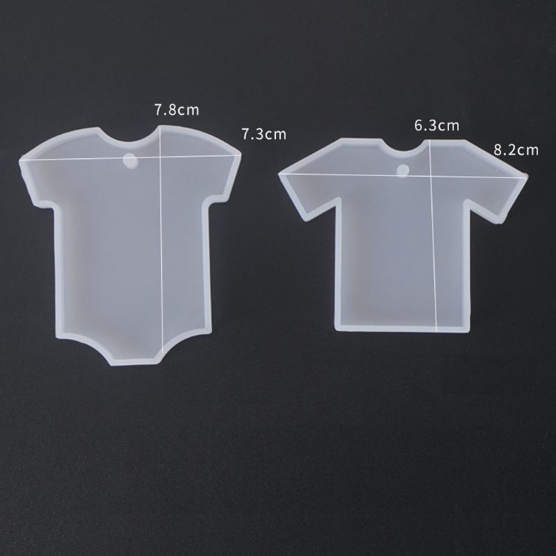 Set 5 Khuôn Làm Móc Khóa / Đồ Trang Sức Hình Hươu Xinh Xắn