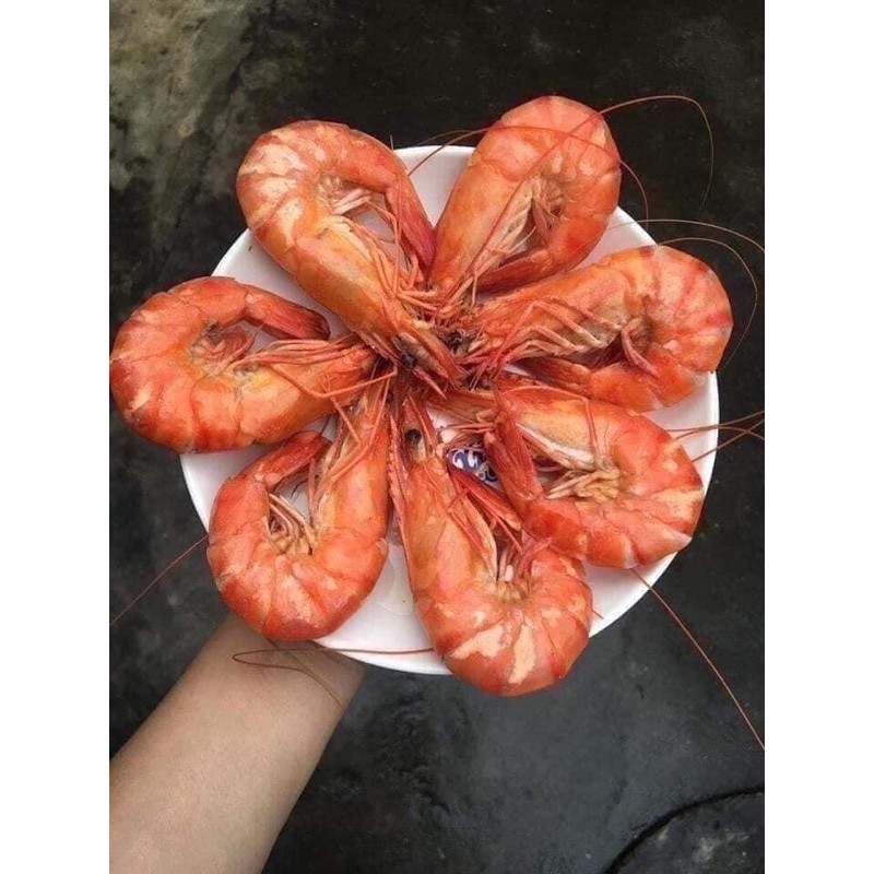 Tôm sú siêu to size 18 con 💥FREE SHIP💥 1 hộp ăn lẩu , nướng ngon ngọt