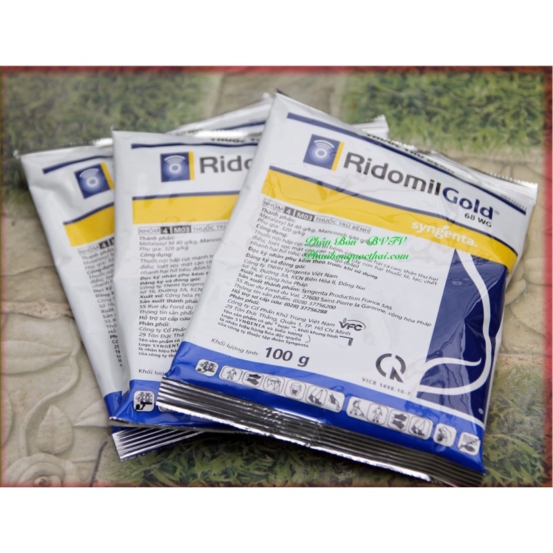 Diệt Nấm Bệnh Cho Cây Trồng Ridomil Gold 68WP
