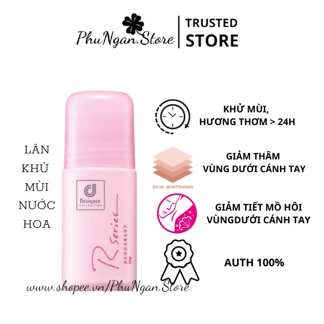 Lăn khử mùi nước hoa Rseries Thái Lan 50ml