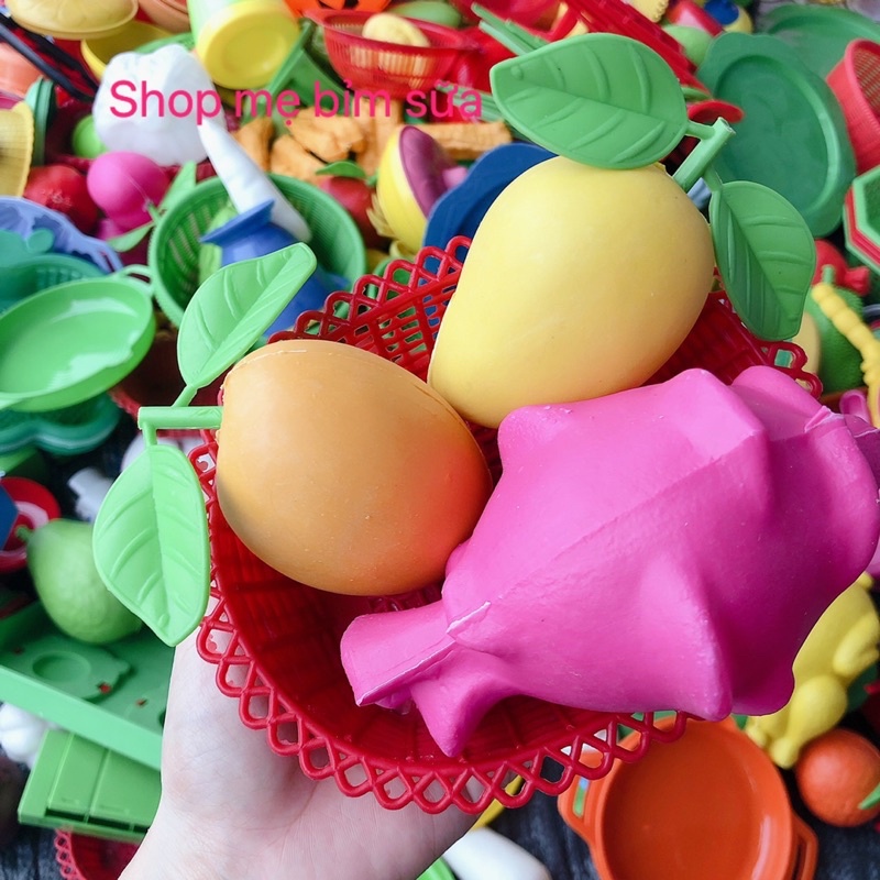 Đồ chơi rau củ trái cây cân kí