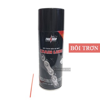 Bộ 2 chai Rửa và Bôi Trơn Sên Thunder [ tặng cọ chà sên ]