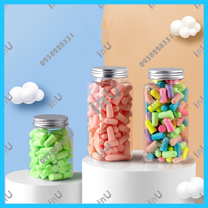 HCM - Combo nút bịt lỗ tai mềm mịn, chống ồn giúp tập trung làm việc, cho giấc ngủ trưa văn phòng thư giãn thoải mái