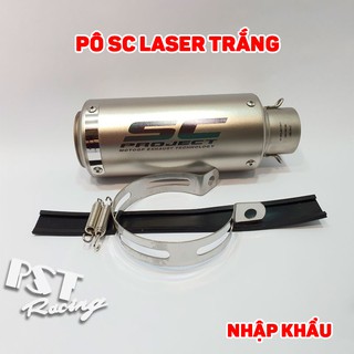 Pô SC Laser trắng nhập khẩu