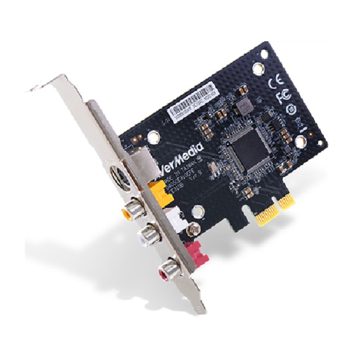 Card Chuyển Đổi PCI Ex sang AV, S-Video AVERMEDIA C725D Cao Cấp ghi hình, thu lại tín hiệu hình ảnh, âm thanh