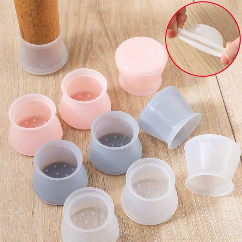 Miếng Lót Bảo Vệ Chân Bàn Ghế Bằng Silicon Mạnh Mẽ