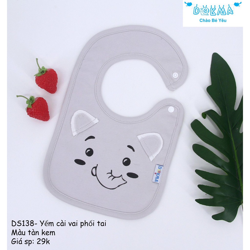 Yếm cài vai phối tai Dokma DS138