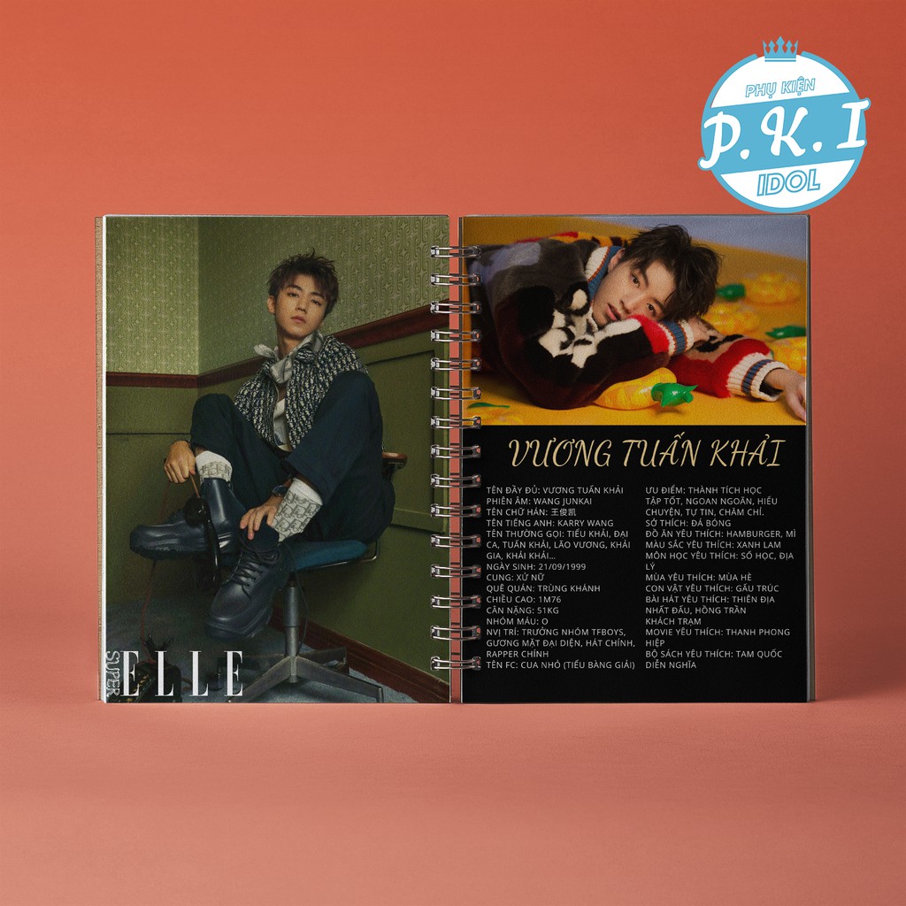 Bộ Photobook Album Ảnh Mới Nhất Của Vương Tuấn Khải 2021 - QUÀ TẶNG C-POP | BigBuy360 - bigbuy360.vn