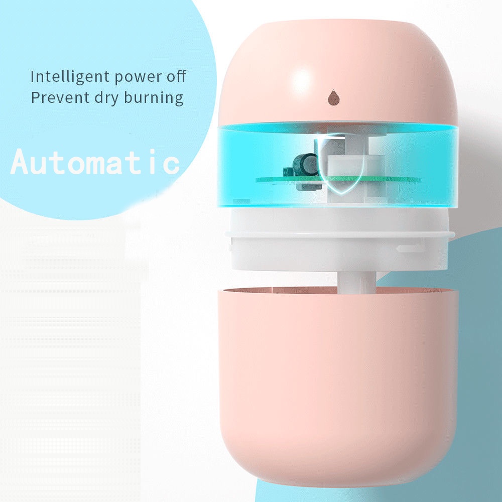 Máy phun sương jp2 tạo độ ẩm bằng sóng siêu âm với màu đẹp cao cấp tiện lợi 220ml