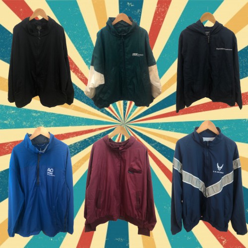 Áo khoác dù Jacket 2hand loại 1