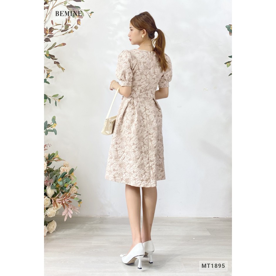 Đầm xòe tapta cổ tim BEMINE MT1895DA | BigBuy360 - bigbuy360.vn