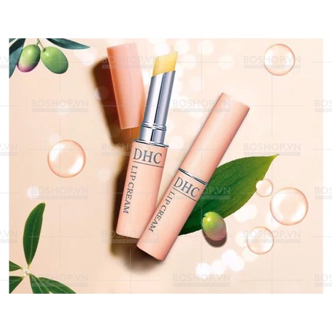 Son dưỡng môi DHC Lip Cream 1,5g không màu nội địa Nhật Bản meishoku