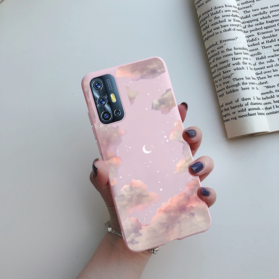 Ốp Điện Thoại TPU Silicone Mềm Nhám Họa Tiết Thời Trang Cho Vivo V17 V 17 Pro V19 Neo V 19 1919 1909 1910