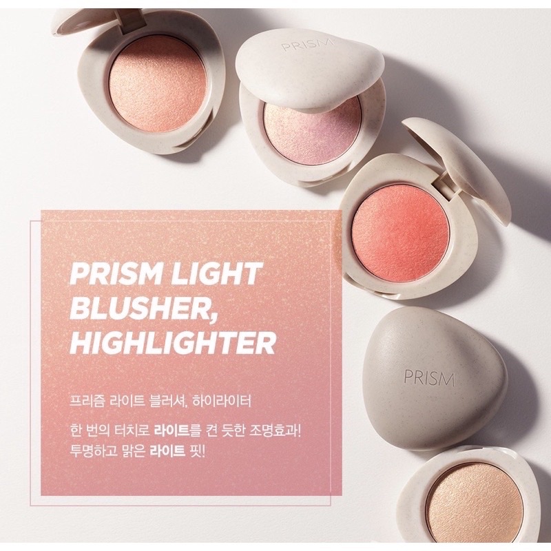 Má hồng .TheSaem Prism Light Blusher