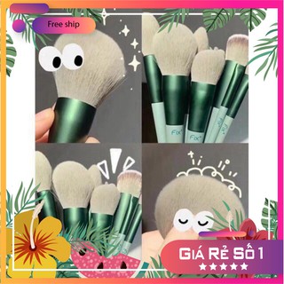 [ HOT 2020 ] Bộ 13 cây cọ FIX+ trang điểm chuyên dụng kèm túi vải
