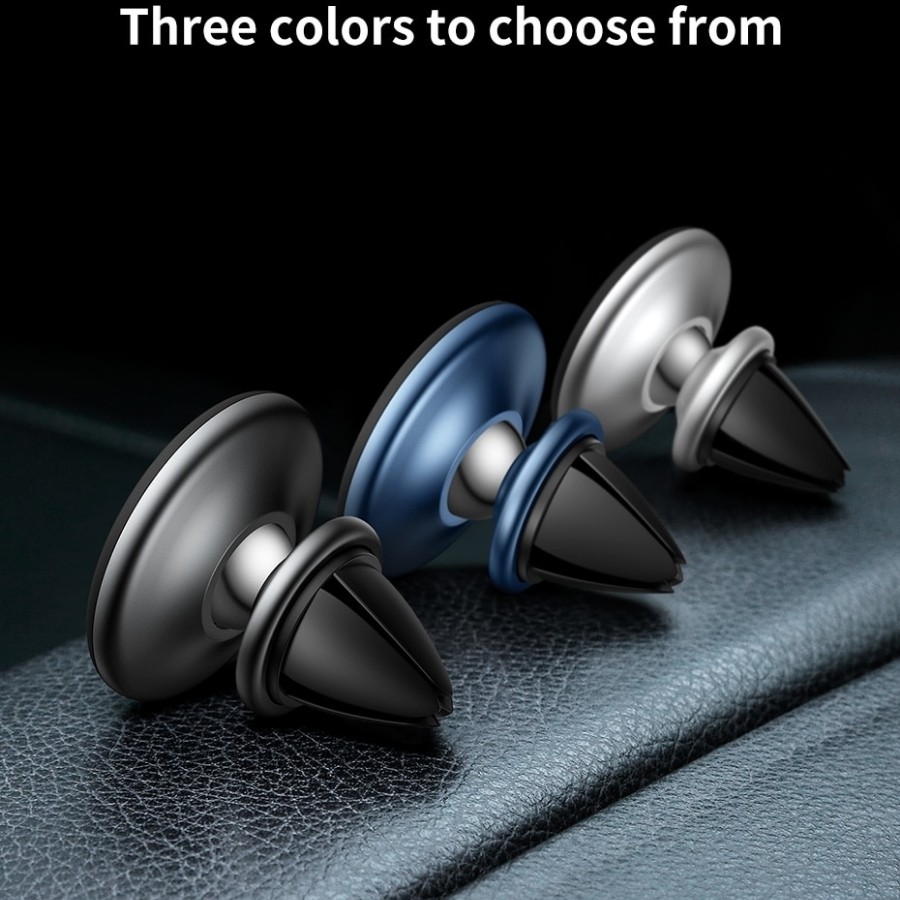 [Chính Hãng - Sẵn]  Đế giữ điện thoại bằng nam châm trong xe hơi Baseus Star Ring Magnetic Car Bracket LV375 - New 100%