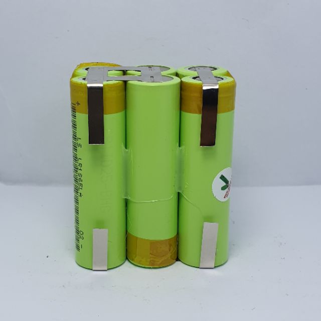 achun.vn - KHỐI PIN National-3S-12V - 4000mah XẢ 40A (không Mạch) cell Lishen