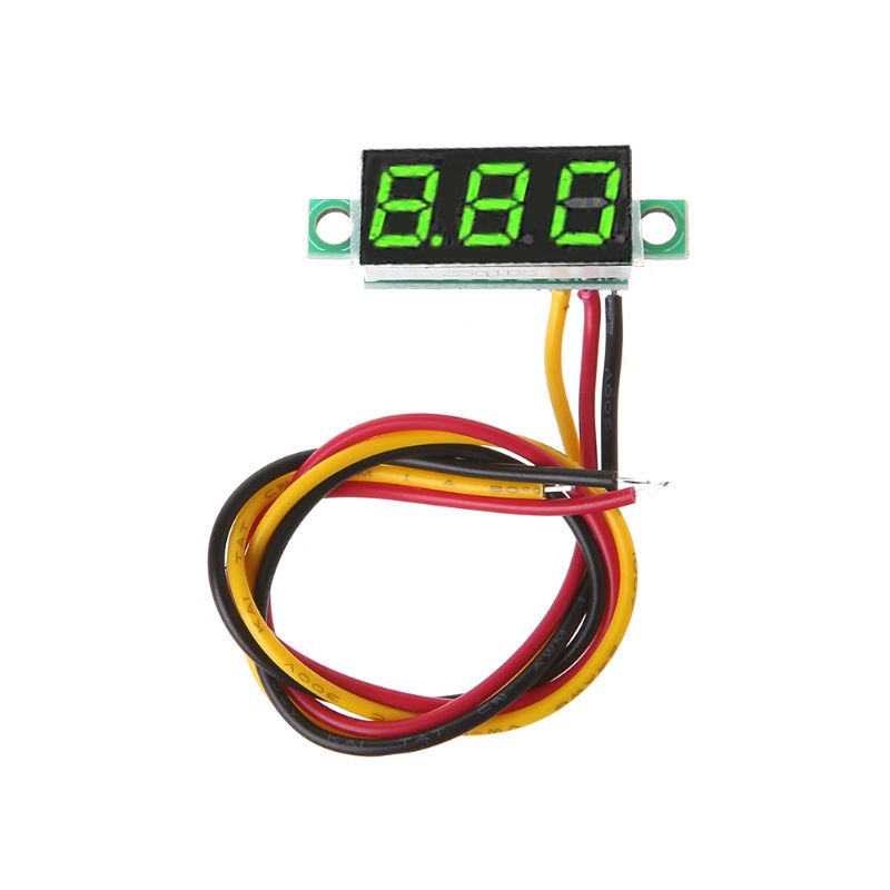 Vôn Kế Kỹ Thuật Số 3 Dây 0.28 &quot;Cho Đèn LED DC 0~100V