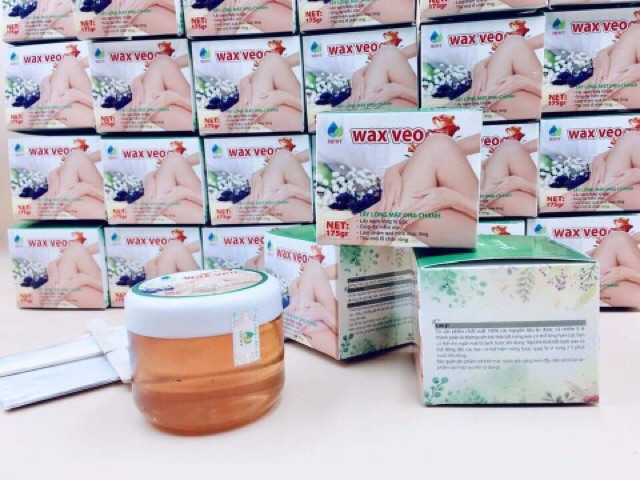 Gel wax lông Veo và tinh chất triệt lông Veo