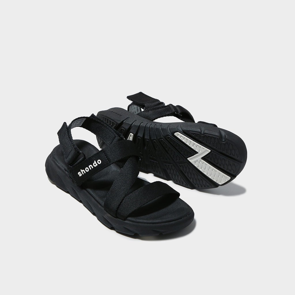 Giày Sandals SHONDO Sport – Đen Full