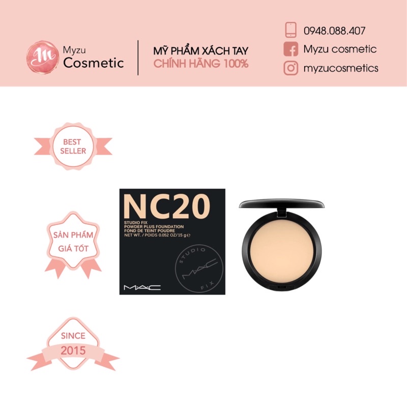 Phấn Phủ MAC Studio Fix Powder Plus Foundation