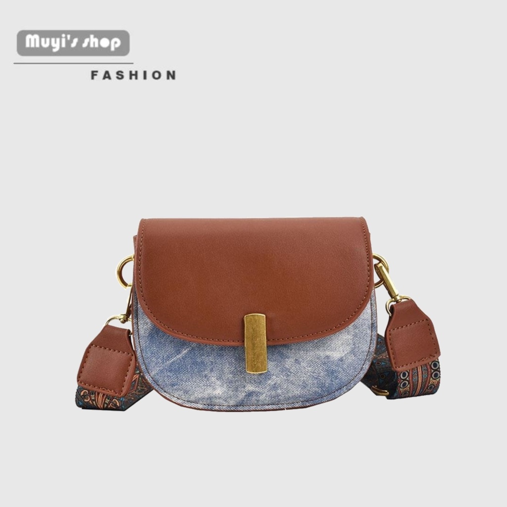 Túi Đeo Chéo Vai Thiết Kế Hình Yên Ngựa Joker Mẫu Mới 2022 Thời Trang Thu Đông Cho Nữ